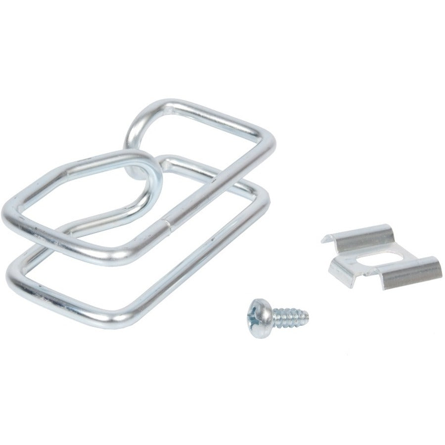 Rack Solutions Metal D-Ring Cable Clips 4-Pack