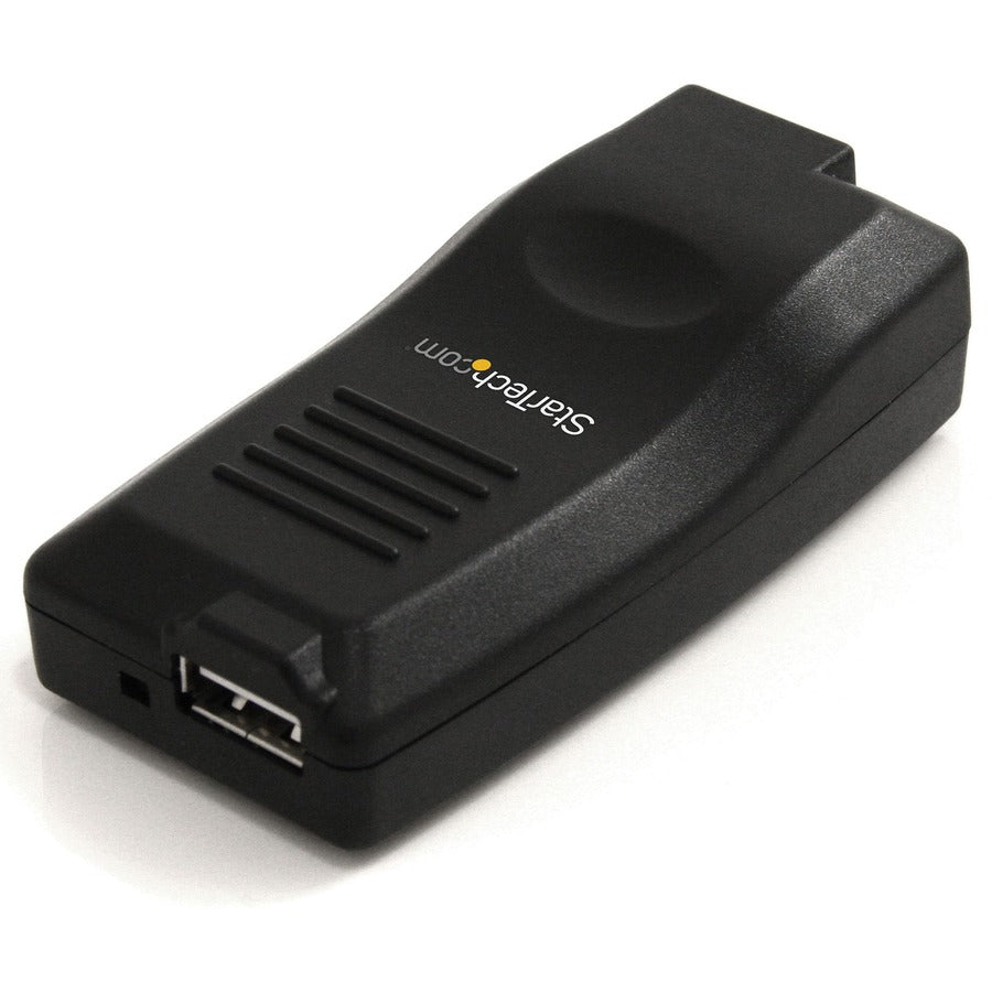 StarTech.com 10/100/1000 Mbps Gigabit 1 Port USB 2.0 over IP Device Server Adapter - USB Ethernet Over LAN Network Printer Converter - Windows 7 / XP / Vista ONLY