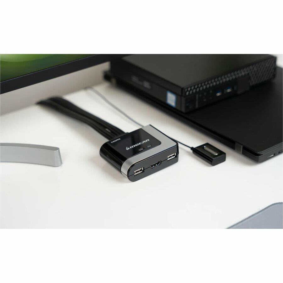 2PORT HD KVM SWITCH WITH AUDIO