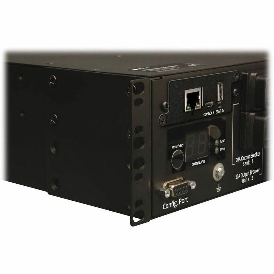 Eaton 7.4kW Single-Phase Switched PDU, LX Interface, 230V Outlets (16-C13), IEC-309 Blue 230V 32A, 3.6m Cord, 2U Rack-Mount, TAA