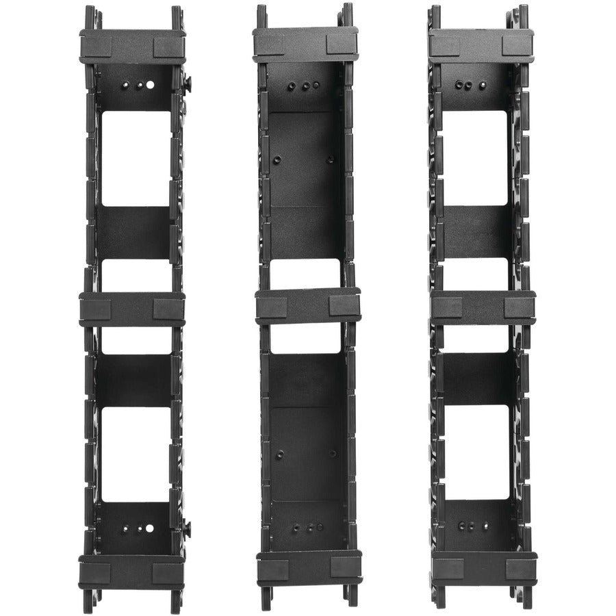 Eaton Tripp Lite Series SmartRack 3-in. (7.62 cm) Wide High Capacity Vertical Cable Manager - Double finger duct