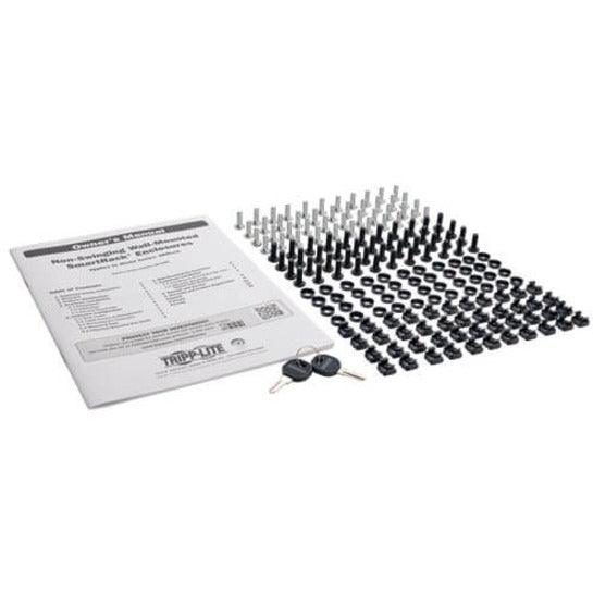 Eaton Tripp Lite Series SmartRack 6-in. (15.24 cm) Wide High Capacity Vertical Cable Manager - Double finger duct with cover