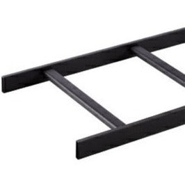 Ortronics Telco Style Tubular Runway- 12 in - Black- 9 ft - 8 1/2 in