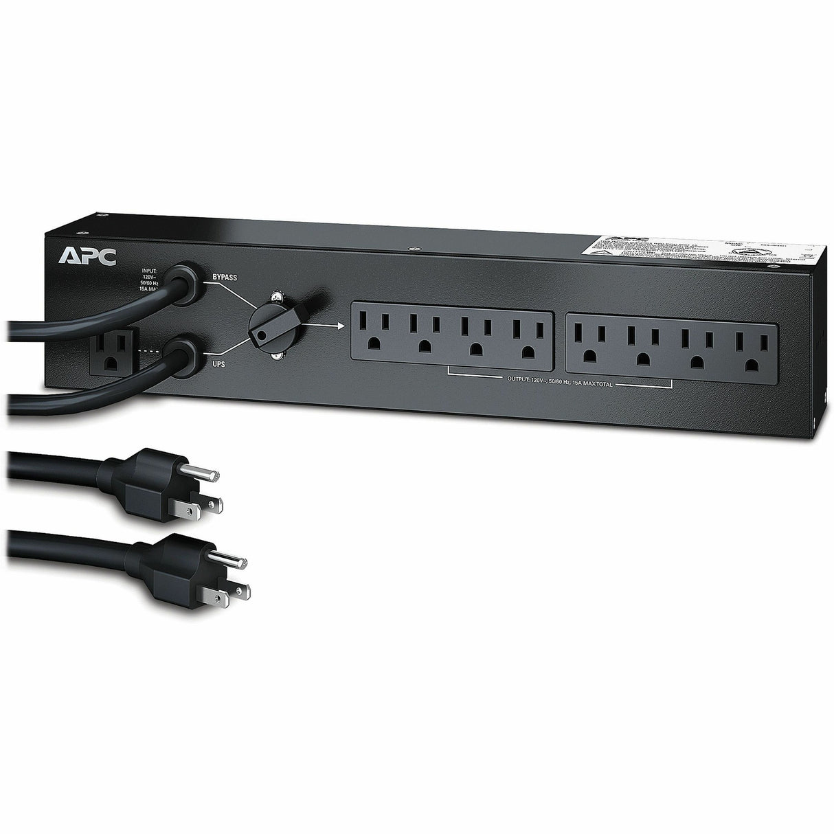APC SERVICE BYPASS PDU, 120V 15AMP W/ (8) NEMA 5-15R