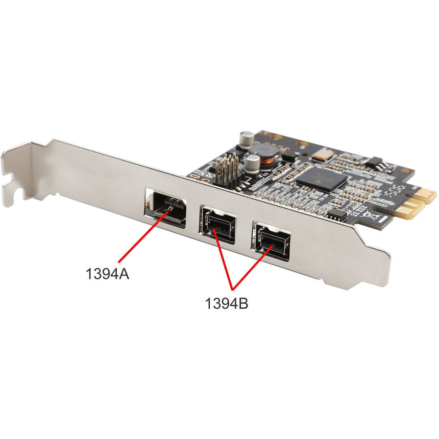 SYBA Multimedia 2 Port 1394B Firewire and1 Port 1394A PCI-e 1.0 x1 Card