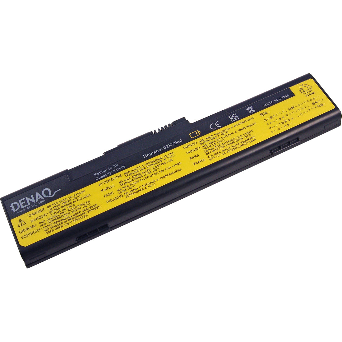 DENAQ 6-Cell 4400mAh Li-Ion Laptop Battery for IBM ThinkPad X30, X31