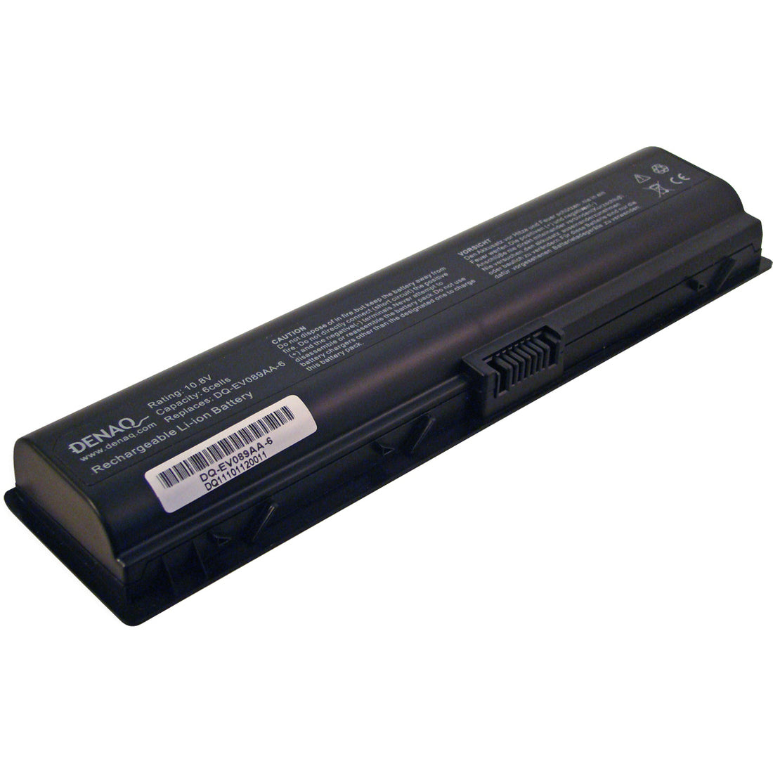 DENAQ 6-Cell 5200mAh Li-Ion Laptop Battery for HP G6000, G7000; Pavilion DV2000 Series, Pavilion DV6000 Series; Presario A900, C700, F500, F700, V3000, V6000