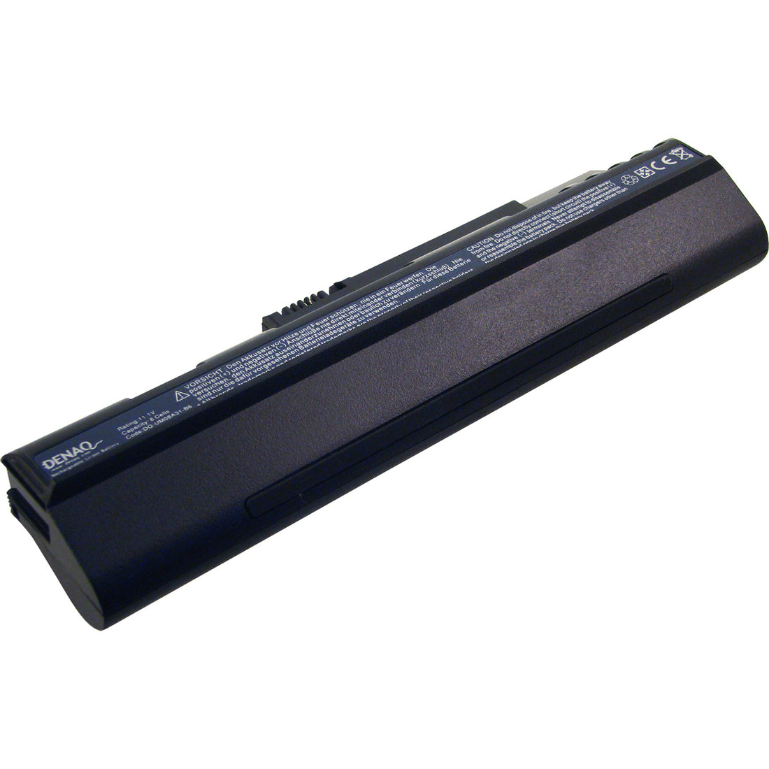 DENAQ 6-Cell 4400mAh Li-Ion Laptop Battery for ACER Aspire One (10.1 inch (black), 8.9 inch (black), 8GB 8.9', A110, A150, AOA110 Series and other