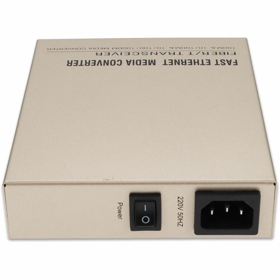 AddOn 10/100/1000Base-TX(RJ-45) to Open SFP Port Managed Media Converter