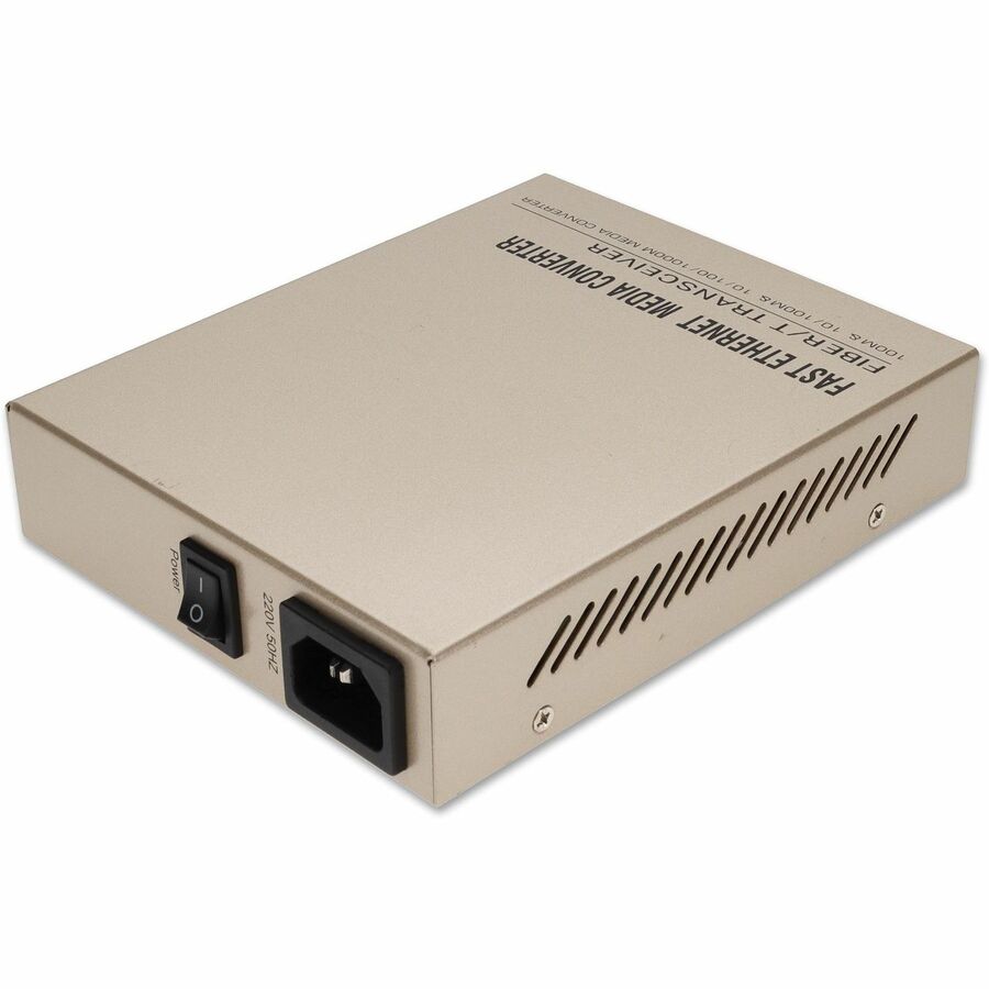 AddOn 10/100/1000Base-TX(RJ-45) to Open SFP Port Managed Media Converter