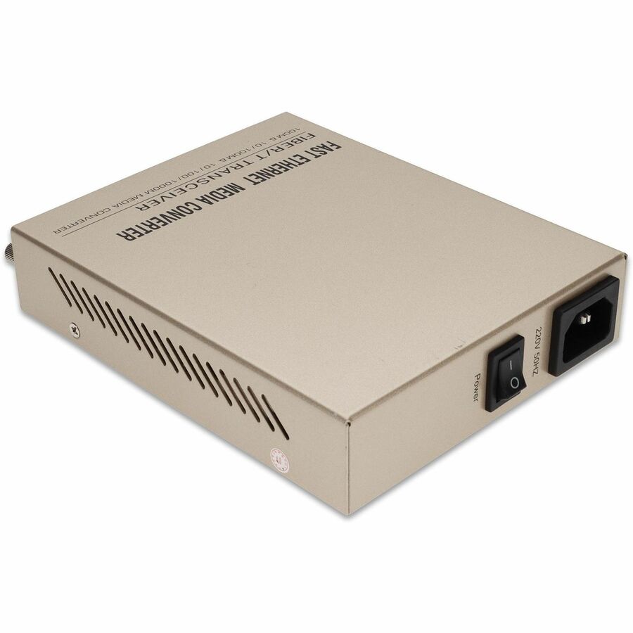 AddOn 10/100/1000Base-TX(RJ-45) to Open SFP Port Managed Media Converter