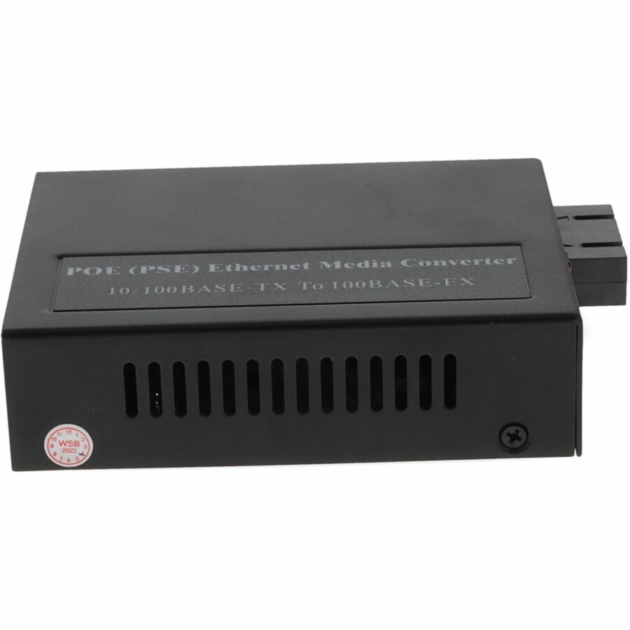 AddOn 10/100Base-TX(RJ-45) to 100Base-FX(SC) MMF 1310nm 2km POE Media Converter
