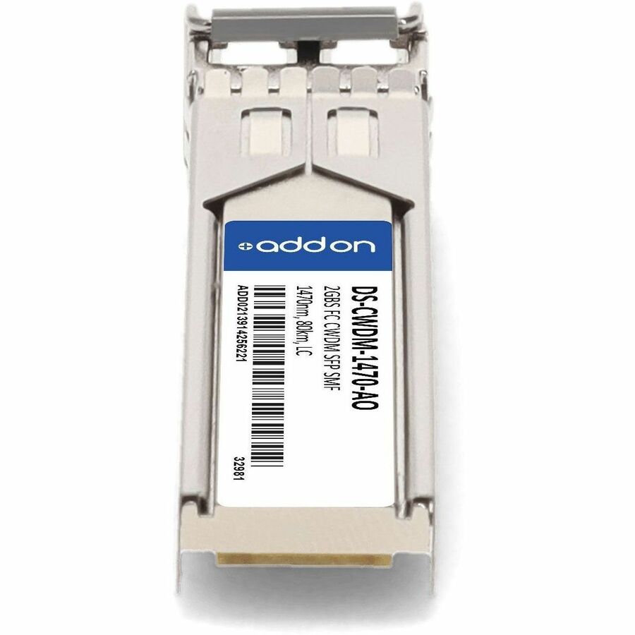 AddOn Cisco DS-CWDM-1470 Compatible TAA Compliant 2GBase-CWDM Fibre Channel SFP Transceiver (SMF, 1470nm, 80km, LC)