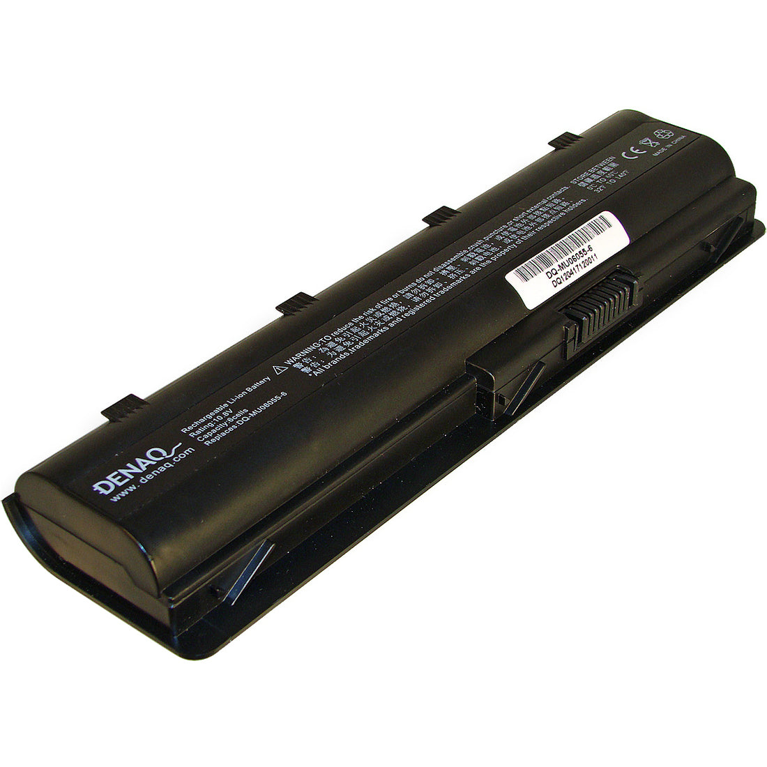 DENAQ 6-Cell 5200mAh Li-Ion Laptop Battery for HP Envy 17, HP G42-100, G62-100, G72-100; HP PAVILION DV7 Series; COMPAQ PRESARIO CQ32, CQ42, CQ62