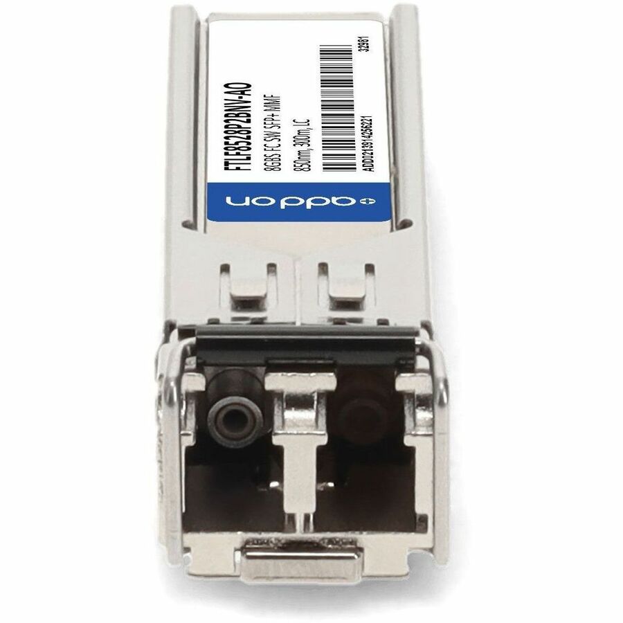 AddOn Finisar FTLF8528P2BNV Compatible TAA Compliant 8GBase-SW Fibre Channel SFP+ Transceiver (MMF, 850nm, 300m, LC)