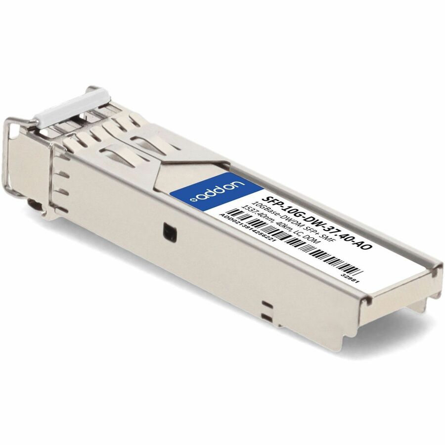 AddOn Arista Networks SFP-10G-DW-37.40 Compatible TAA Compliant 10GBase-DWDM 100GHz SFP+ Transceiver (SMF, 1537.40nm, 40km, LC, DOM)