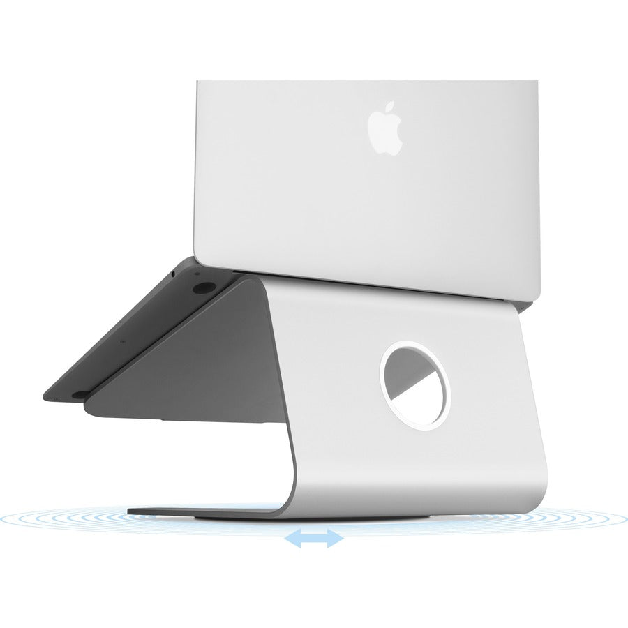 Rain Design mStand360 Laptop Stand w/ Swivel Base - Silver