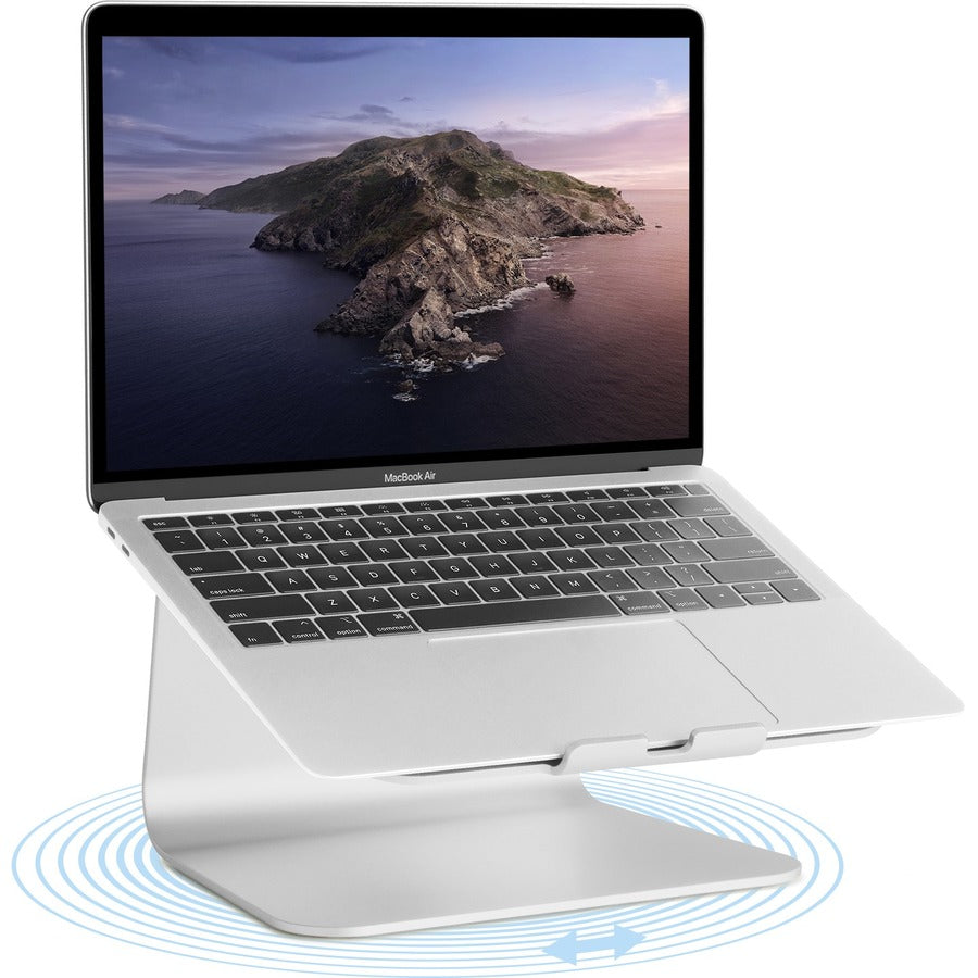 Rain Design mStand360 Laptop Stand w/ Swivel Base - Silver