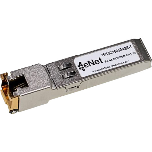 ENET Allied Telesis Compatible AT-SPTX TAA Compliant Functionally Identical 10/100/1000BASE-T SFP N/A RJ45 Connector