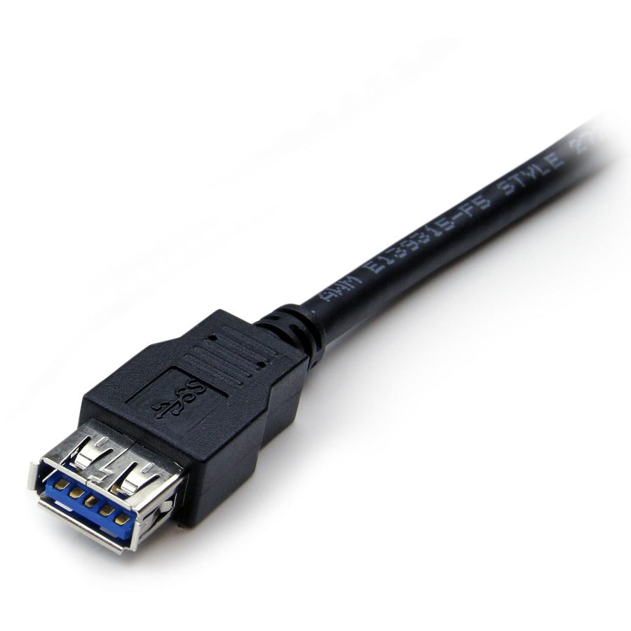 StarTech.com 6 ft Black SuperSpeed USB 3.0 (5Gbps) Extension Cable A to A - M/F