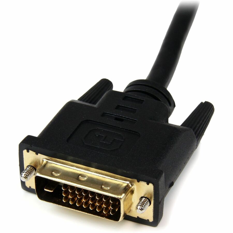 StarTech.com 8in HDMI® to DVI-D Video Cable Adapter - HDMI Female to DVI Male