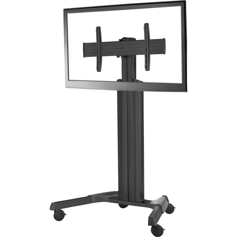 Chief Fusion Adjustable Mobile Display Cart - For Displays 42-86" - Black