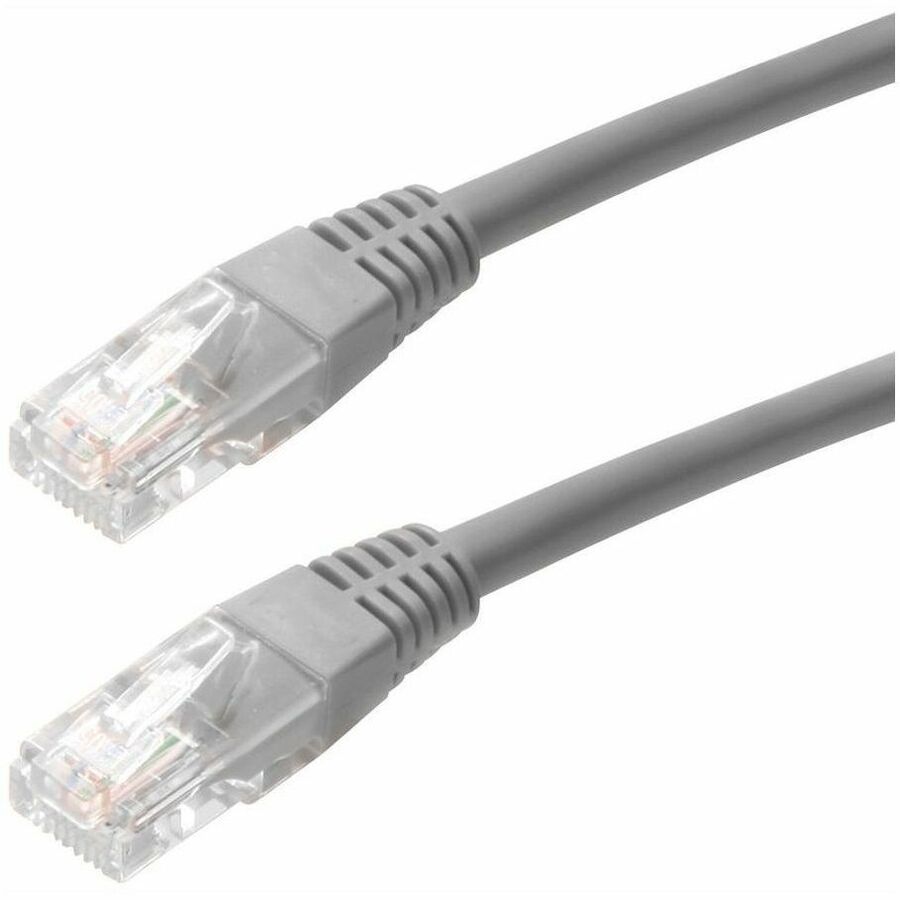 4XEM 3FT Cat6 Molded RJ45 UTP Ethernet Patch Cable (Gray)
