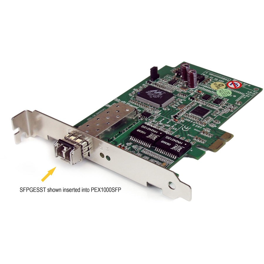 StarTech.com Cisco SFP-GE-S Compatible SFP Module - 1000BASE-SX - 1GE Gigabit Ethernet SFP 1GbE Multimode Fiber MMF Optic Transceiver