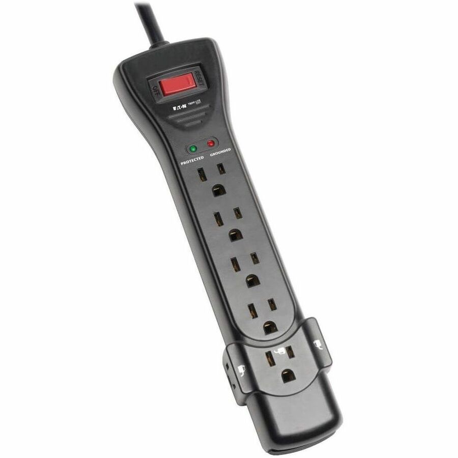 7 OUTLET SURGE STRIP 7 FT CORD