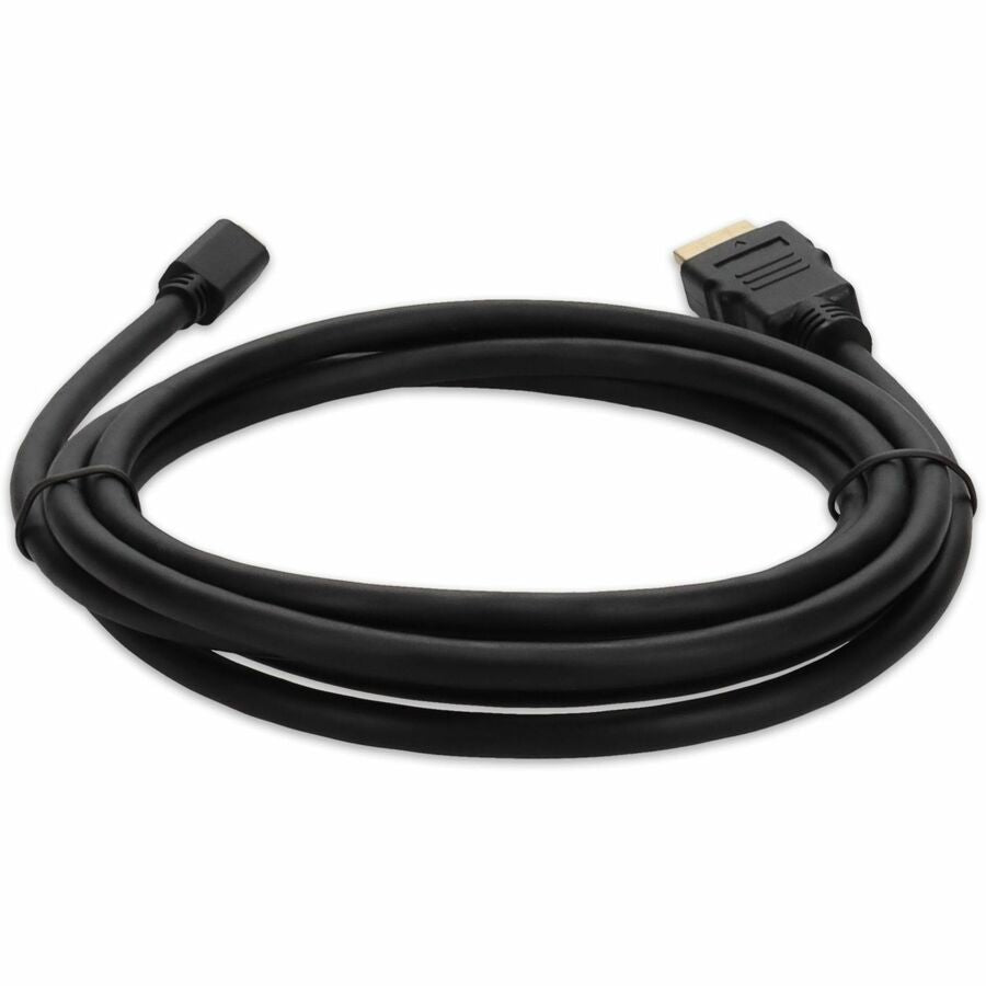 6ft HDMI 1.4 Male to Micro-HDMI 1.4 Male Black Cable For Resolution Up to 4096x2160 (DCI 4K)