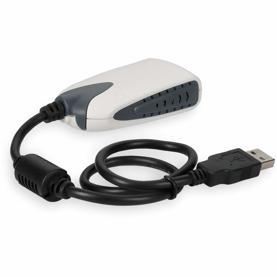 AddOn USB 2.0 (A) Male to VGA Female Black Adapter
