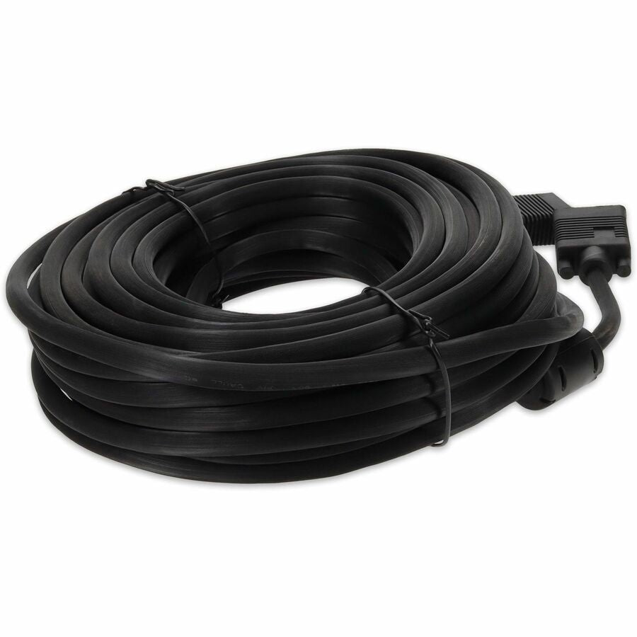 50ft VGA Male to VGA Male Black Cable For Resolution Up to 1920x1200 (WUXGA)