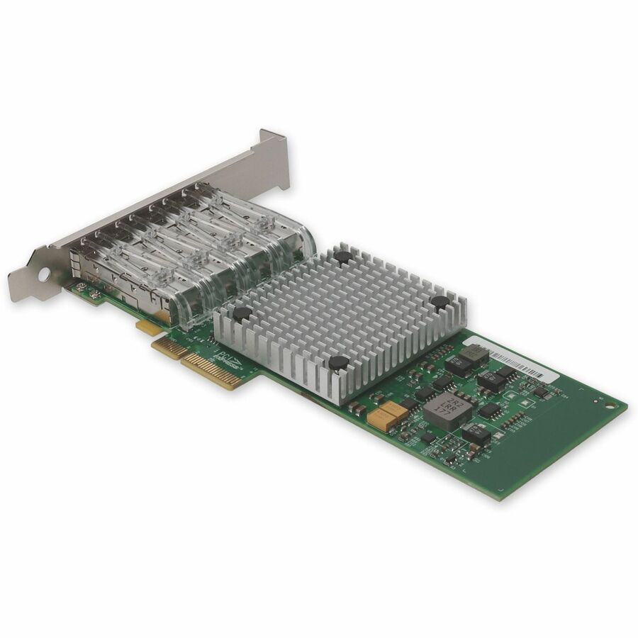 AddOn 1Gbs Quad Open SFP Port Network Interface Card