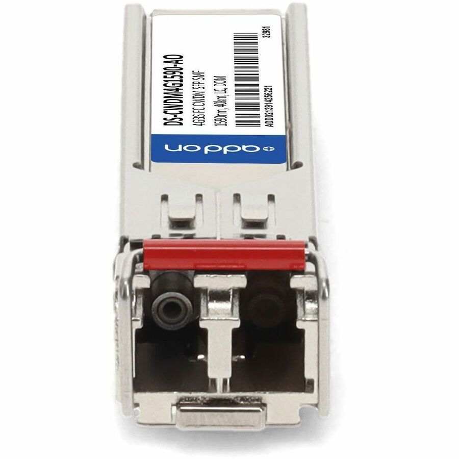 AddOn Cisco DS-CWDM4G1590 Compatible TAA Compliant 4GBase-CWDM Fibre Channel SFP Transceiver (SMF, 1590nm, 40km, LC, DOM)