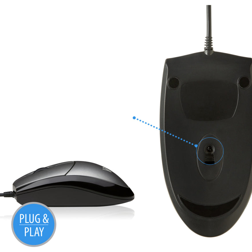 3BTN USB WIRED OPTICAL MOUSE