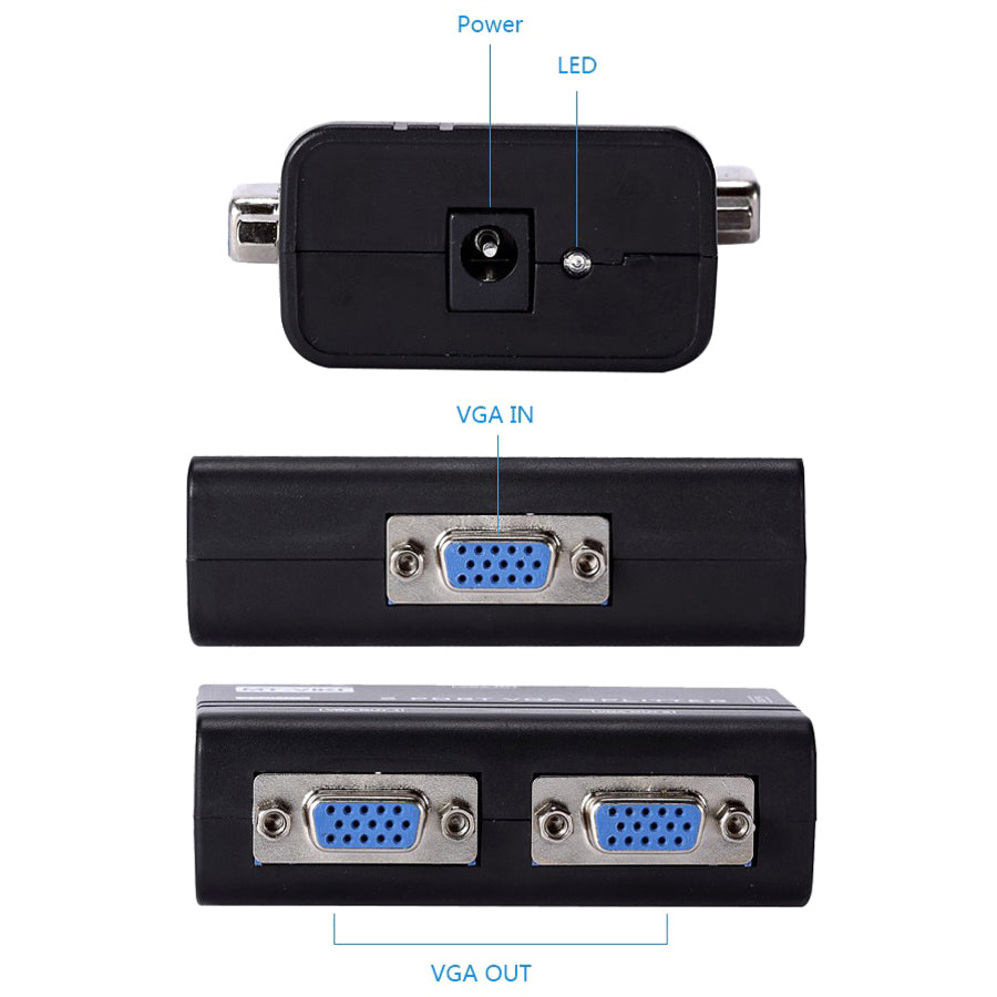 2PORT VIDEO SPLITTER 1920X1440