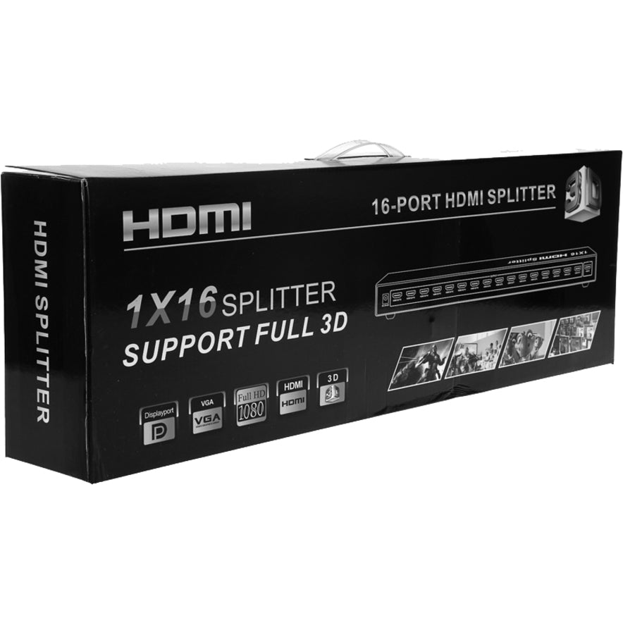16PORT HDMI VIDEO SPLITTER 4K