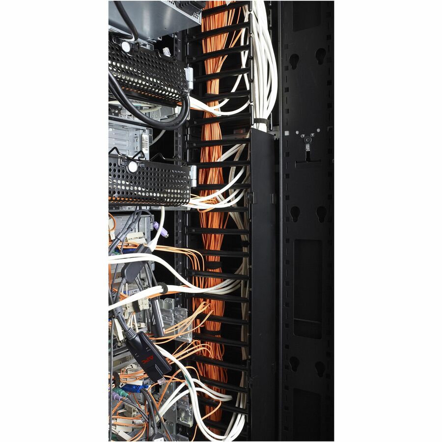 APC NetShelter Cable Management, Vertical Cable Manager, for NetShelter SX 750mm Wide 45U, Set of 2, 97 x 1981 x 160 mm