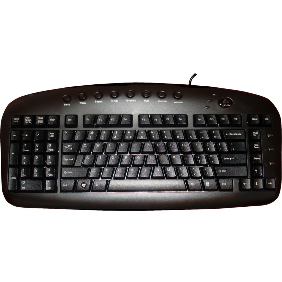 LEFT HANDED KEYBOARD WIRED USB
