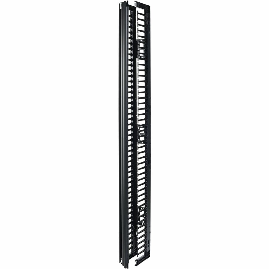 Valueline, Vertical Cable Manager for 2 & 4 Post Racks, 84"H X 6"W, Single-Sided with Door
