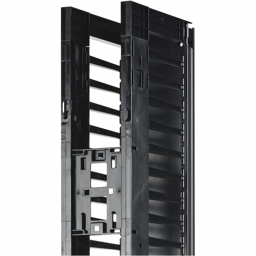 Valueline, Vertical Cable Manager for 2 & 4 Post Racks, 84"H X 6"W, Single-Sided with Door