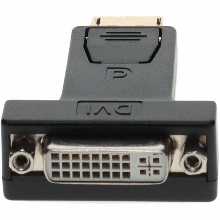 DisplayPort 1.2 Male to DVI-I (29 pin) Female Black Adapter Which Requires DP++ For Resolution Up to 2560x1600 (WQXGA)