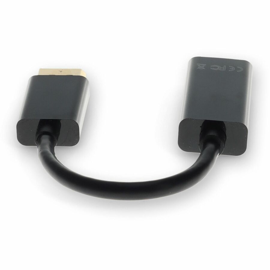 DisplayPort 1.2 Male to HDMI 1.3 Female Black Adapter Which Requires DP++ For Resolution Up to 2560x1600 (WQXGA)