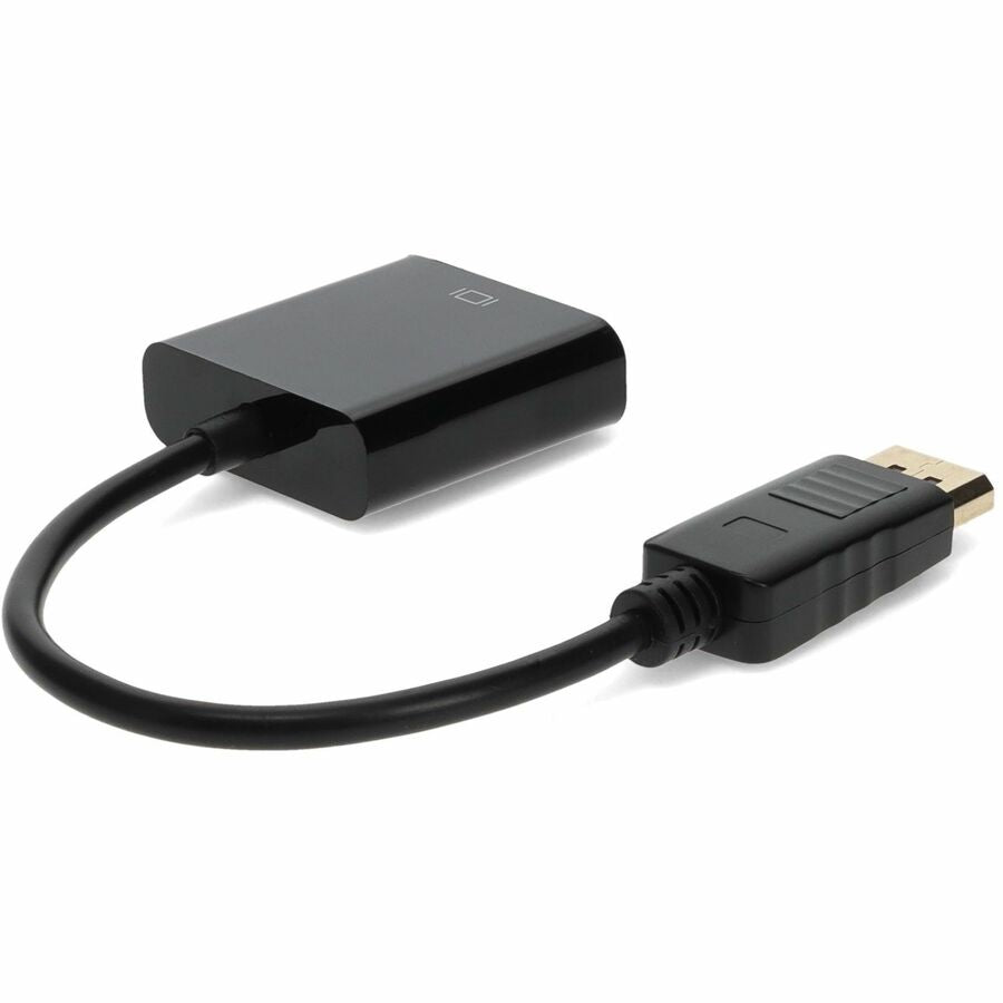 DisplayPort 1.2 Male to VGA Female Black Adapter Which Requires DP++ For Resolution Up to 1920x1200 (WUXGA)