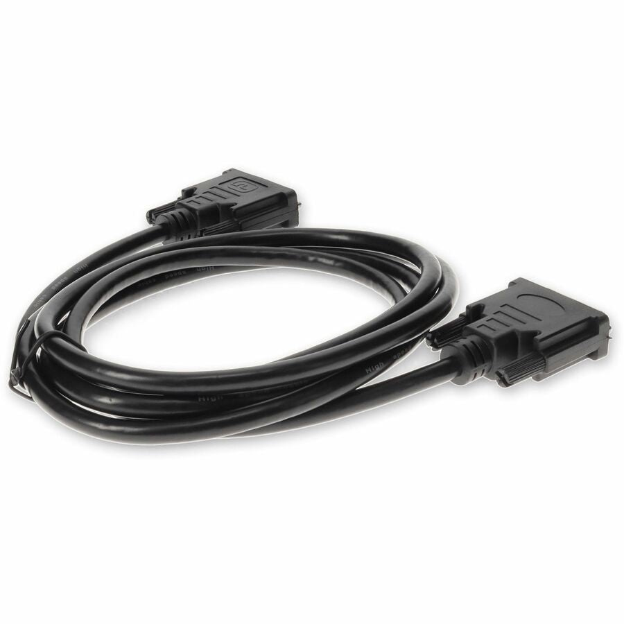 15ft DVI-D Single Link (18+1 pin) Male to DVI-D Single Link (18+1 pin) Male Black Cable For Resolution Up to 1920x1200 (WUXGA)