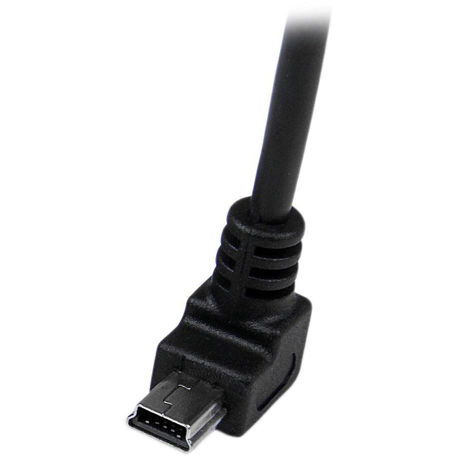 6FT DOWN ANGLE MINI USB CABLE