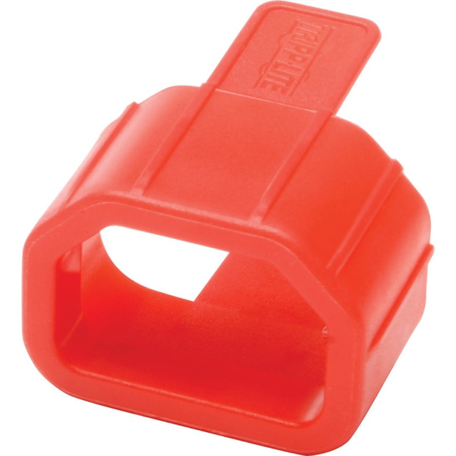 Eaton Tripp Lite Series Plug-Lock Inserts (C14 power cord to C13 outlet), Red, 100 pack