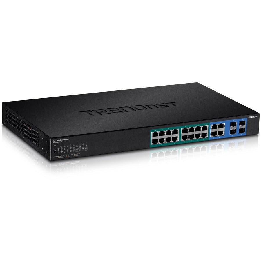 16PORT GIG WEB SMART POE SWITCH