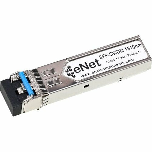 ENET Harmonic Compatible SFP9100-51 TAA Compliant Functionally Identical 1000BASE-CWDM CWDM SFP 1510nm Duplex LC Connector