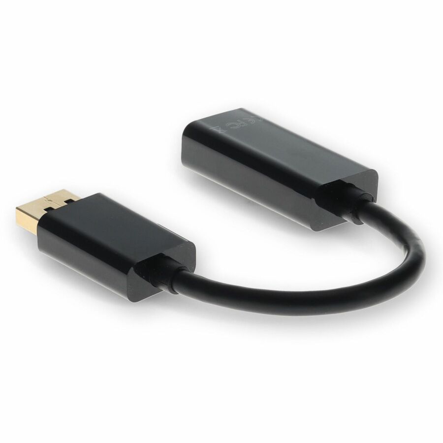 5PK DisplayPort 1.2 Male to HDMI 1.3 Female Black Adapters Which Requires DP++ For Resolution Up to 2560x1600 (WQXGA)